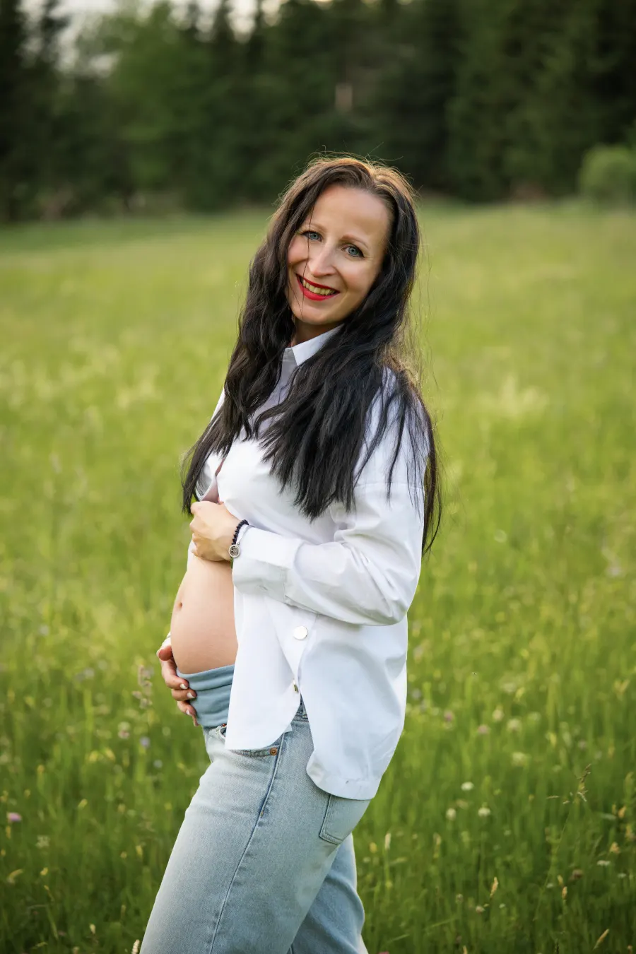 Těhotenské focení – ukázka fotografie 19